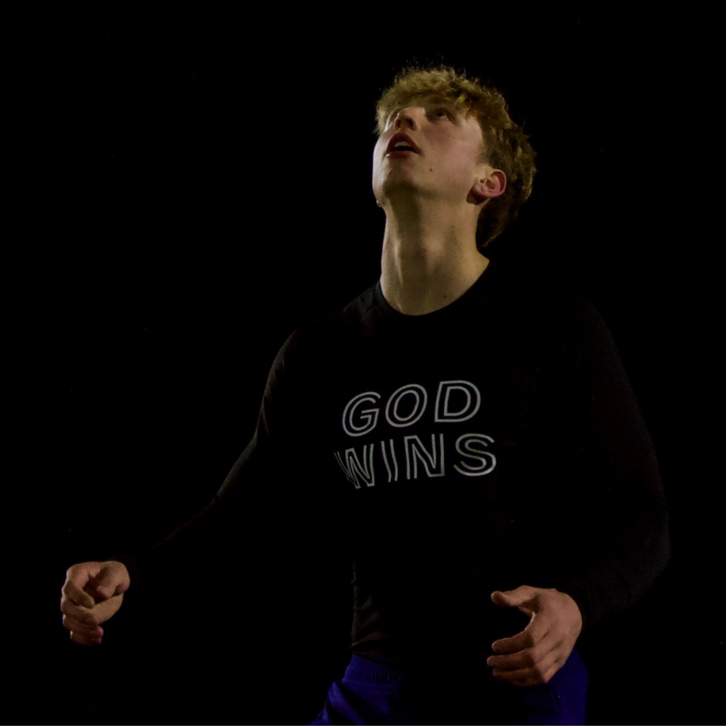 God Wins Compression Long Sleeve