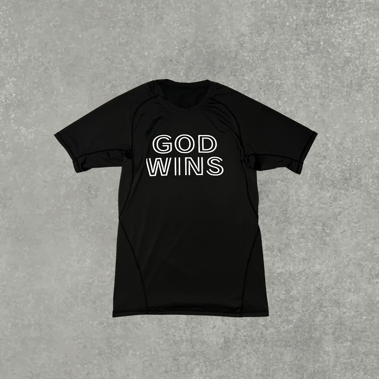 God Wins Compression Short Sleeve