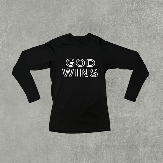 God Wins Compression Long Sleeve