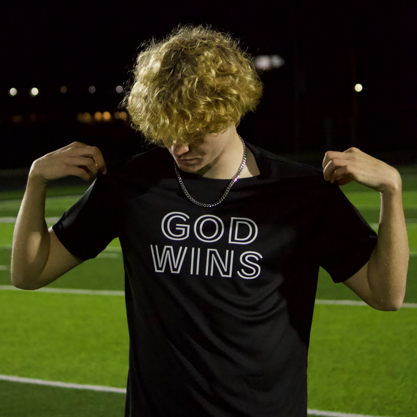 God Wins Performance Short Sleeve